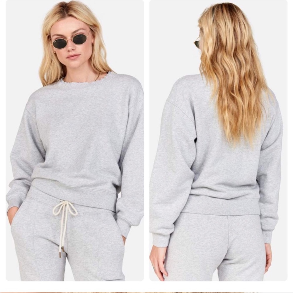 MATE Raw Neck Crew Sweatshirt